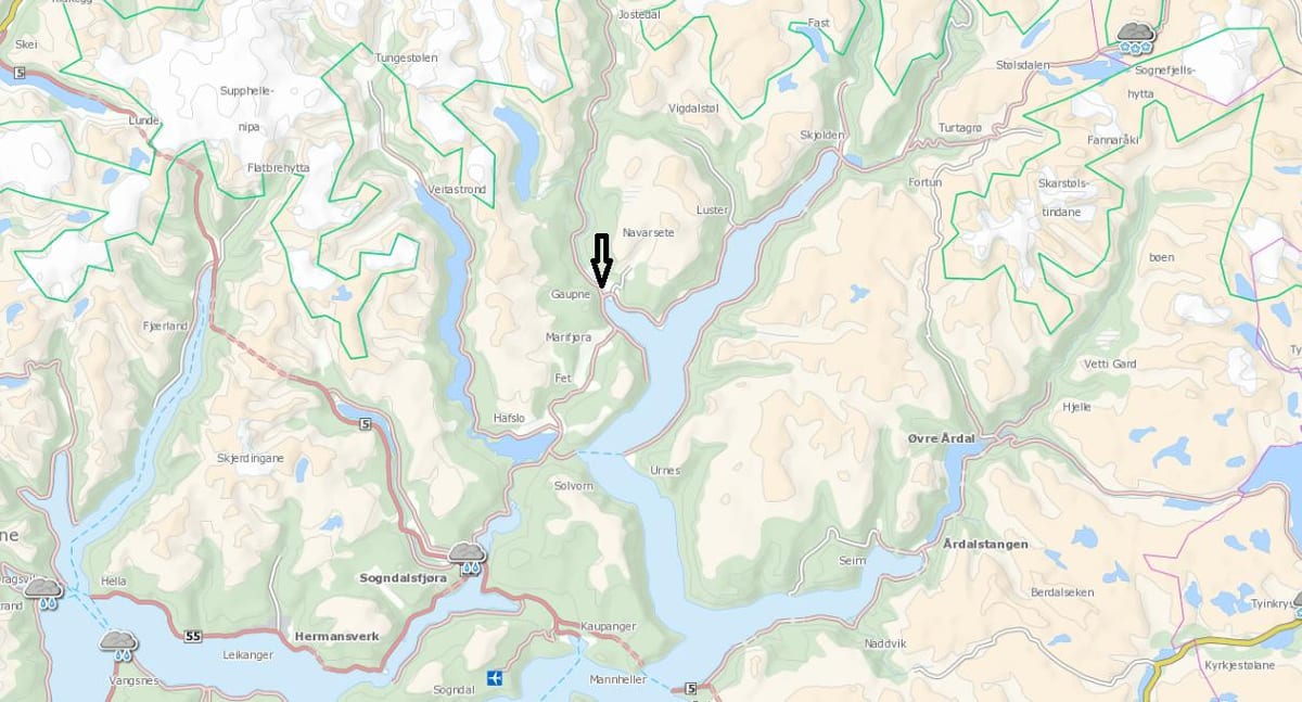 Mapi Norveške kommune