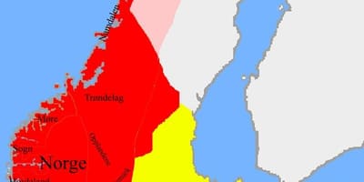 Mapi Norveške granica