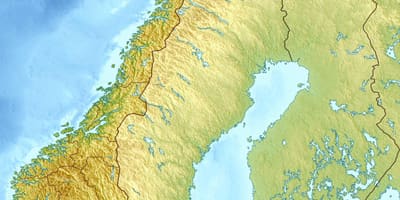 Norveške topo mapu