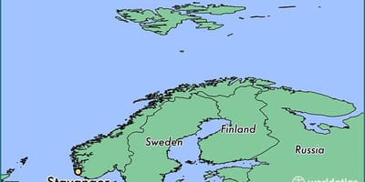 Mapi stavangeru Norveške